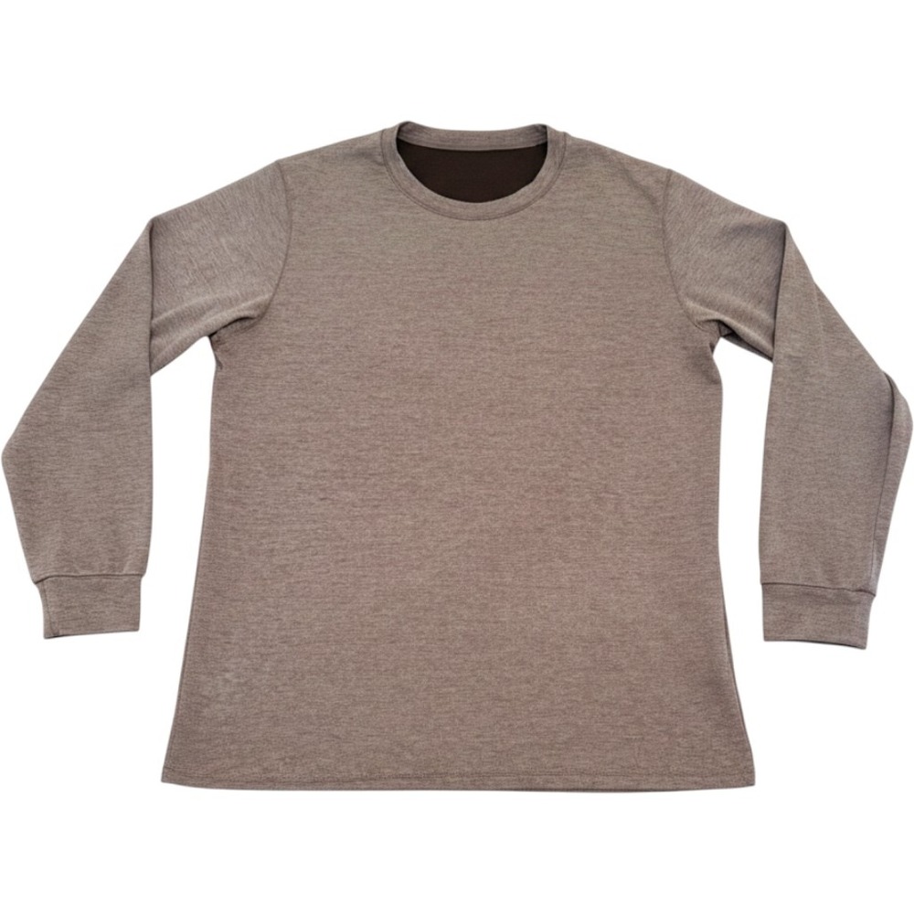 Uniqlo Heattech Ultra Warm Crew Neck Men XL Gray Cold weather Thermal Base Layer
